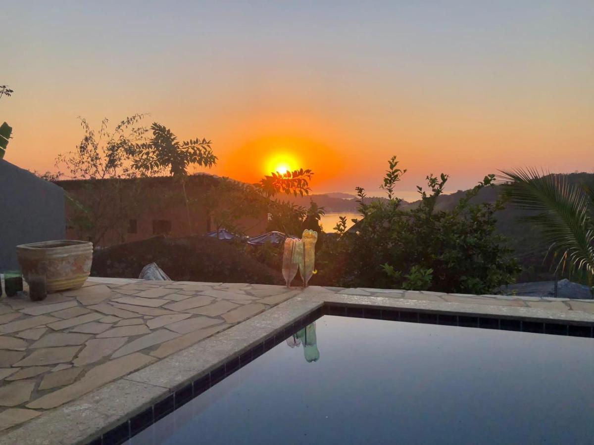 Casa Em Paraty, Piscina Com Vista Para O Mar Eksteriør bilde
