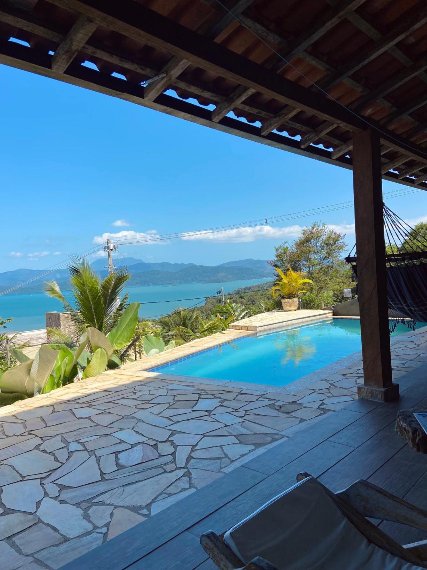 Casa Em Paraty, Piscina Com Vista Para O Mar Eksteriør bilde